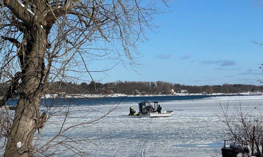 Man’s Body Found After Truck Falls Through Ice in St. Lawrence River – Clayton, NY
